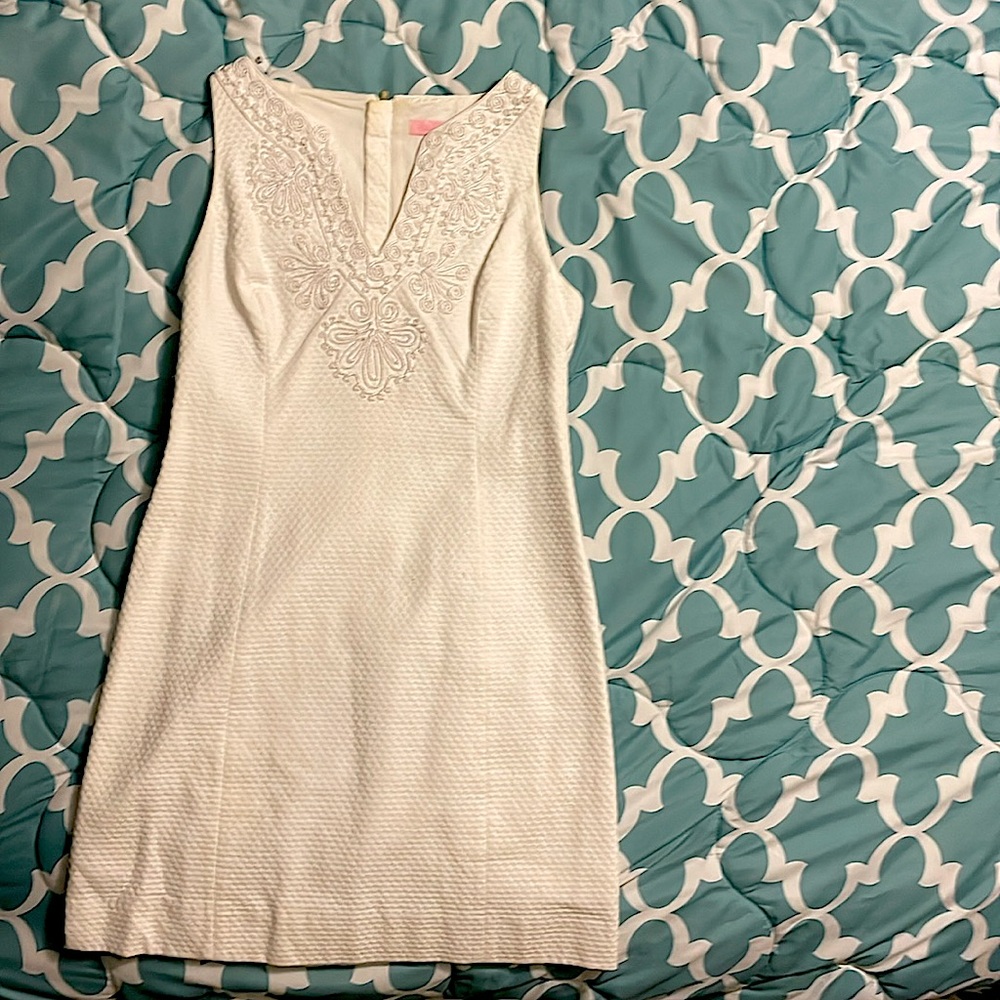 Lilly Pulitzer Size 4 white dress